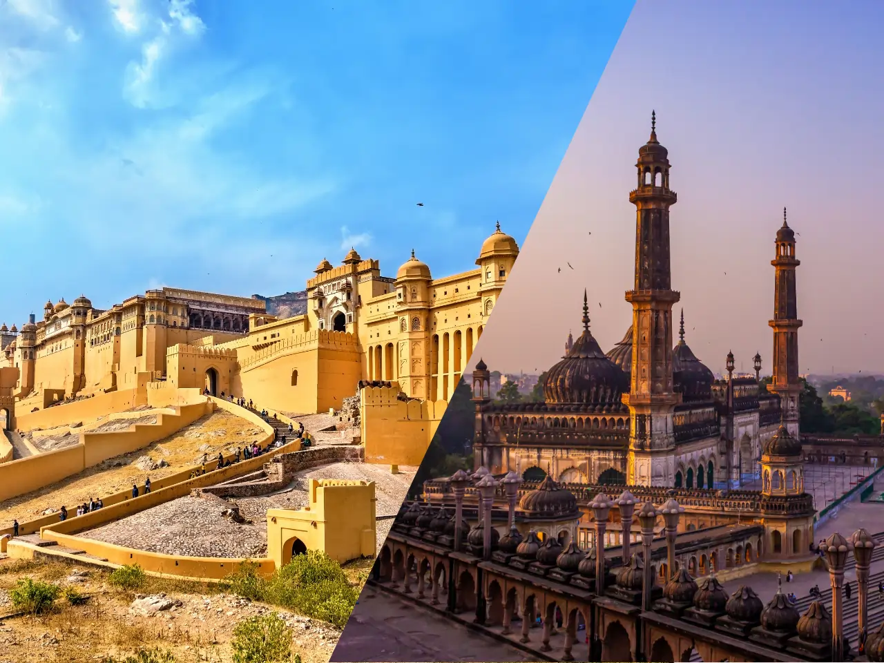 Jaipur to Lucknow image